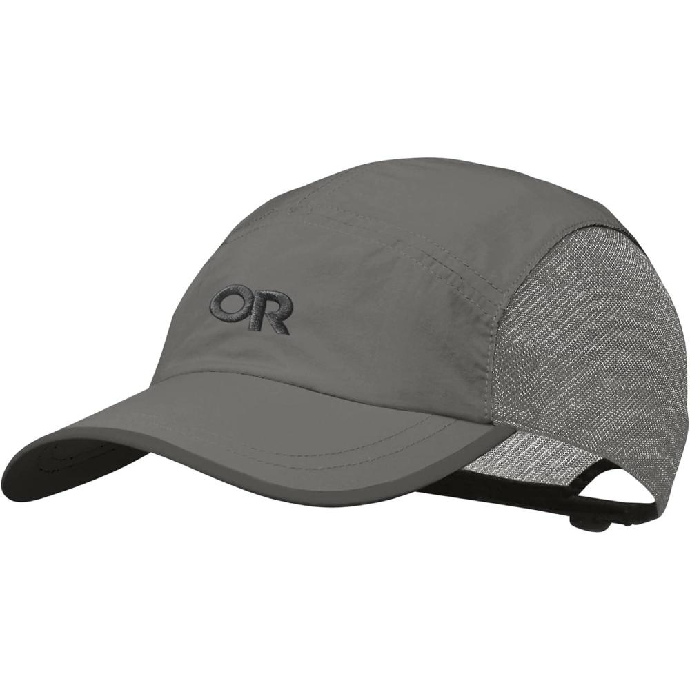 imageOutdoor Research Swift Cap  Lightweight UPF Sun Hat with Breathable Mesh for Men ampamp Women Hiking Running and TravelPewterDark Grey