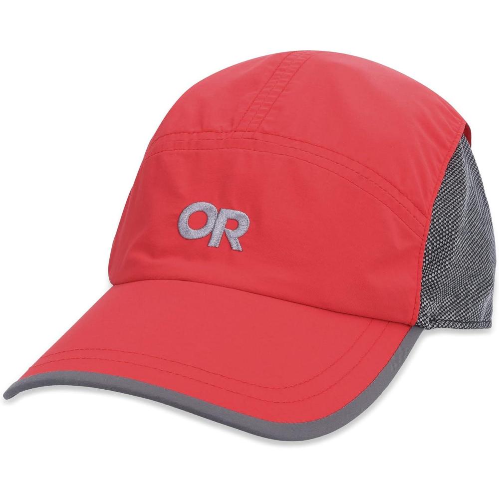 imageOutdoor Research Swift Cap  Lightweight UPF Sun Hat with Breathable Mesh for Men ampamp Women Hiking Running and TravelRhubarb