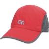 Outdoor Research Swift Cap – Lightweight UPF Sun Hat with Breathable Mesh for Men & Women, Hiking, Running and Travel(Rhubarb)