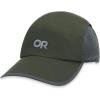 Outdoor Research Swift Cap – Lightweight UPF Sun Hat with Breathable Mesh for Men & Women, Hiking, Running and Travel(Verde/Dark Grey)