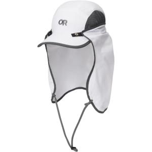 Outdoor Research Unisex-Adult Sun Runner Cap(White/Dark Grey)