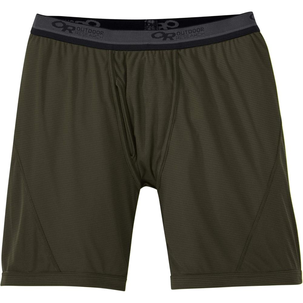 imageOutdoor Research Mens Echo Boxer BriefsJuniperCharcoal
