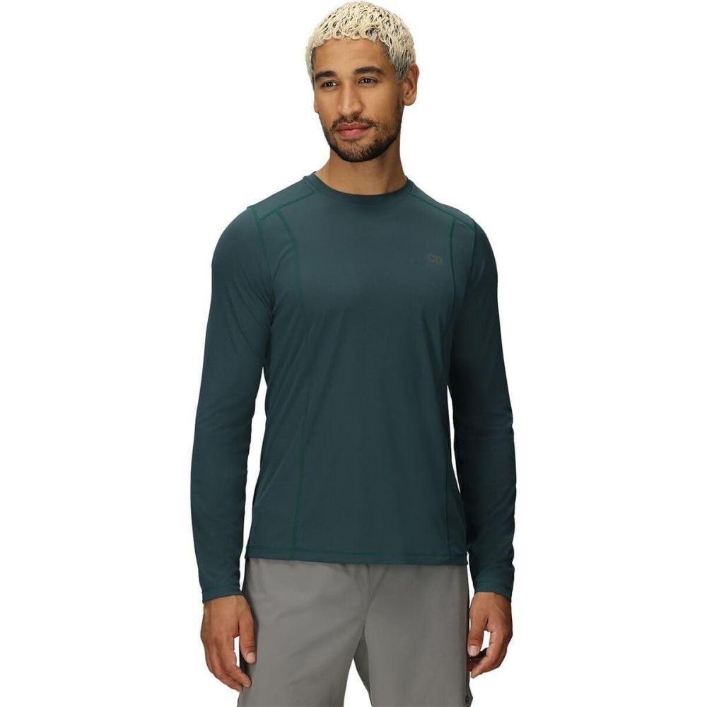 imageOutdoor Research Mens Echo Long Sleeve TeeDouglas Fir