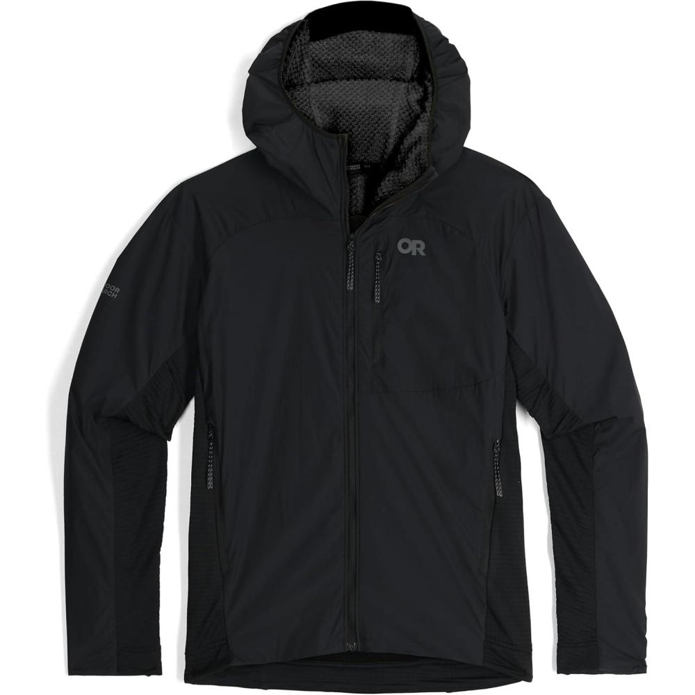 imageOutdoor Research Mens Echo Printed HoodieSolid Black