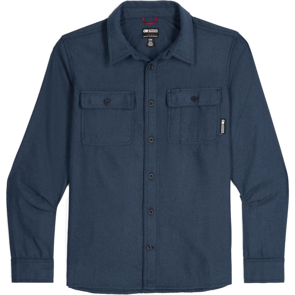 imageOutdoor Research Mens Feedback Flannel Twill ShirtDark Navy