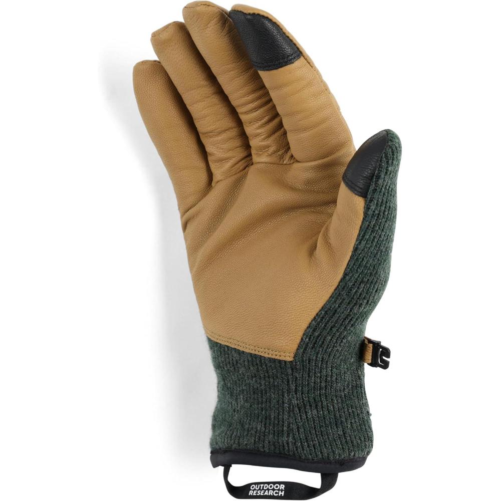 imageOutdoor Research Mens Flurry Leather GlovesGrove