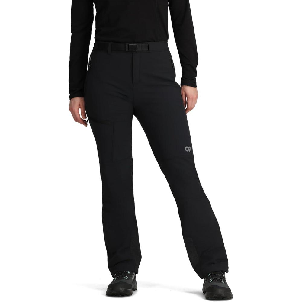 imageOutdoor Research Womens Cirque III Pants  ThermoRegulating ActiveTemp Water ampamp Wind Resistant Abrasion ResistantBlack