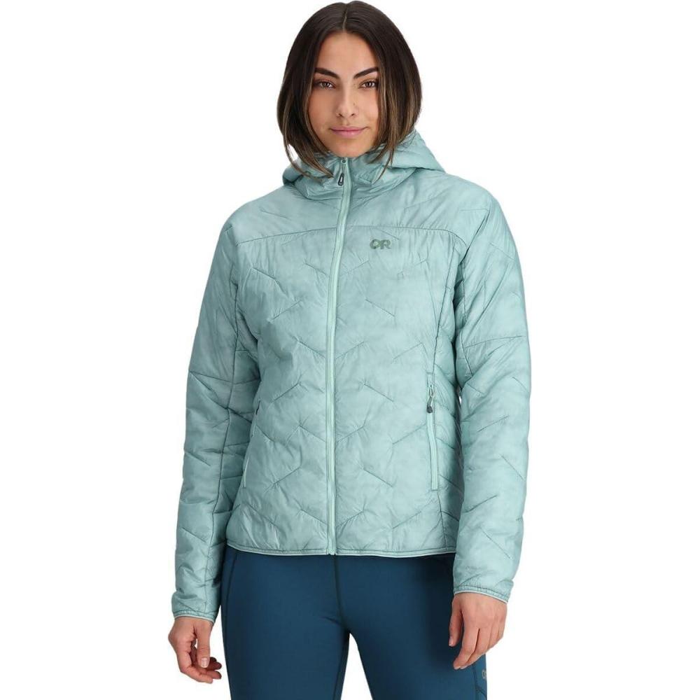 imageOutdoor Research Womens Ferrosi Hoodie  QuickDrying ampamp UV 50 Sun ProtectionSage