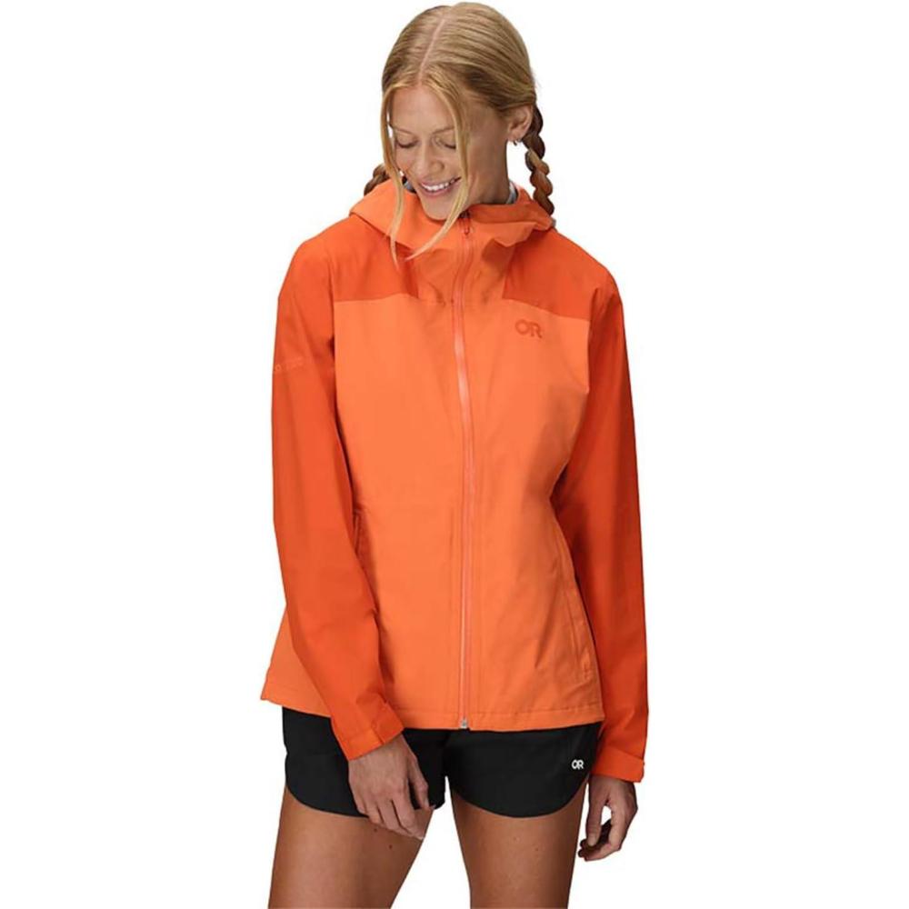 imageOutdoor Research Womens Stratoburst Stretch Rain JacketSpiceZest