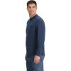 Outdoor Research Men’s Aberdeen Long Sleeve Henley | Moisture Wicking Athletic Shirt, UPF 30+ Sun Protection(Cenote Heather)