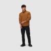 Outdoor Research Men’s Crescent Fleece Half Zip | Merino Wool Jacket, Moisture Wicking Fabric, Midweight(Bronze)