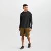 Outdoor Research Men’s Echo Hoodie – Lightweight UPF 15 Sun Shirt, Moisture-Wicking, Odor Control, Breathable(Black)