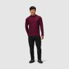 Outdoor Research Men’s Echo Hoodie – Lightweight UPF 15 Sun Shirt, Moisture-Wicking, Odor Control, Breathable(Winterberry)