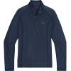 Outdoor Research Men’s Echo Quarter Zip(Naval Blue)