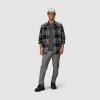 Outdoor Research Men’s Feedback Flannel Twill Shirt(Black/Pewter Plaid)