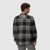 Outdoor Research Men’s Feedback Flannel Twill Shirt(Black/Pewter Plaid)