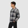 Outdoor Research Men’s Feedback Flannel Twill Shirt(Dark Navy Plaid)