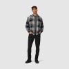Outdoor Research Men’s Feedback Flannel Twill Shirt(Dark Navy Plaid)