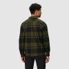 Outdoor Research Men’s Feedback Flannel Twill Shirt(Dark Olive Plaid)
