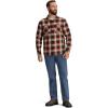 Outdoor Research Men’s Feedback Flannel Twill Shirt(Grounded Plaid)