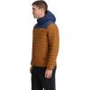 Outdoor Research Men’s Transcendent Down Hoodie Jacket | Water & Wind Resistant, Insulated, Lightweight, Standard Fit(Bronze/Cenote)