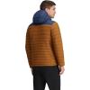 Outdoor Research Men’s Transcendent Down Hoodie Jacket | Water & Wind Resistant, Insulated, Lightweight, Standard Fit(Bronze/Cenote)