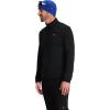 Outdoor Research Men’s Vigor Grid Fleece Half Zip(Black)