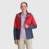 Outdoor Research Women’s Aspire II Jacket – Water & Windproof Outdoor Jacket(Rhubarb/Dawn)