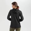 Outdoor Research Women’s Ferrosi Hoodie – Quick-Drying & UV 50+ Sun Protection(Black)