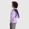 Outdoor Research Women’s Ferrosi Hoodie – Quick-Drying & UV 50+ Sun Protection(Lavender/Naval Blue)