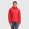 Outdoor Research Women’s Ferrosi Hoodie – Quick-Drying & UV 50+ Sun Protection(Rhubarb)