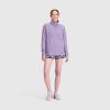 Outdoor Research Women’s Trail Mix Snap Pullover – Wicking Thermal Pullover for Women(Lavender)