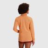 Outdoor Research Women’s Trail Mix Snap Pullover – Wicking Thermal Pullover for Women(Orange Fizz)