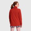 Outdoor Research Women’s Trail Mix Snap Pullover – Wicking Thermal Pullover for Women(Shapes Cranberry)