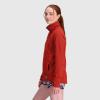 Outdoor Research Women’s Trail Mix Snap Pullover – Wicking Thermal Pullover for Women(Shapes Cranberry)