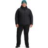 Outdoor Research Women’s Transcendent Down Hoodie – Plus Size | Insulated, Water & Wind Resistant, Lightweight(Black)