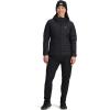 Outdoor Research Women’s Transcendent Down Hoodie Jacket | Water & Wind Resistant, Insulated, Lightweight, Standard Fit(Black)