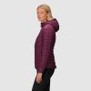 Outdoor Research Women’s Transcendent Down Hoodie Jacket | Water & Wind Resistant, Insulated, Lightweight, Standard Fit(Winterberry)