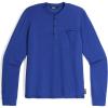 Outdoor Research Men’s Aberdeen Long Sleeve Henley | Moisture Wicking Athletic Shirt, UPF 30+ Sun Protection(Galaxy Heather)