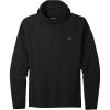 Outdoor Research Men’s Echo Hoodie – Lightweight UPF 15 Sun Shirt, Moisture-Wicking, Odor Control, Breathable(Black)