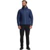 Outdoor Research Men’s Transcendent Down Hoodie Jacket | Water & Wind Resistant, Insulated, Lightweight, Standard Fit(Cenote)