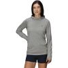 Outdoor Research Women’s ActiveIce Spectrum Sun Hoodie | Self-Cooling Fabric, Quick Drying, Moisture Wicking, UPF 50+(Grey Heather)