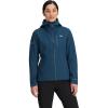 Outdoor Research Women’s Aspire 3L Jacket | Waterproof, Windproof, Hooded, Long Sleeve, Standard Fit(Harbor)