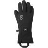 Outdoor Research Women’s Sureshot Heated Softshell Gloves, Solid Black, S
