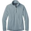 Outdoor Research Women’s Trail Mix Snap Pullover – Wicking Thermal Pullover for Women(Arctic)