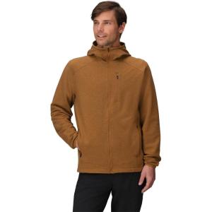 Outdoor Research Men’s Crescent Fleece Full Zip Hoodie | Merino Wool Hoodie, Moisture Wicking Fabric, Midweight(Bronze)
