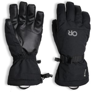 Outdoor Research Men’s Revolution GORE-TEX Gloves | Etip Ski Gloves, Waterproof & Windproof, Insulated(Black)