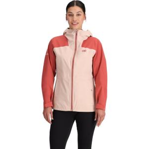 Outdoor Research Women’s Stratoburst Stretch Rain Jacket(Sienna/Moondust)