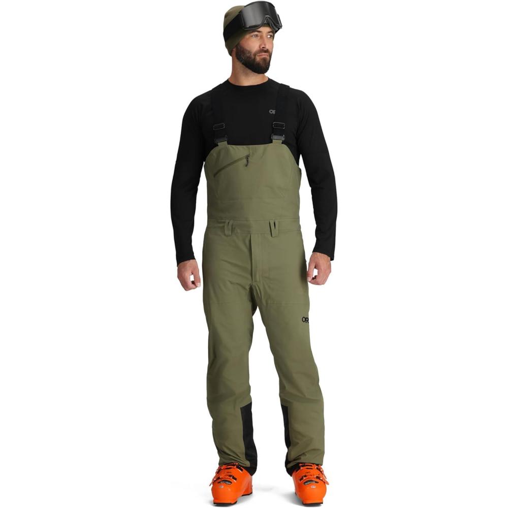imageOutdoor Research Mens Carbide Bibs  ShortRanger Green