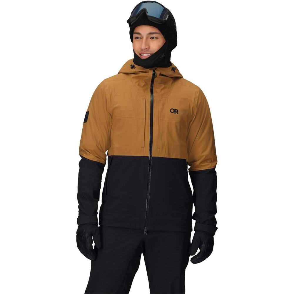 imageOutdoor Research Mens Carbide JacketBronzeBlack